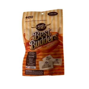 Best Budders Infused Caramels | 10mg D9 5mg CBD 10pk