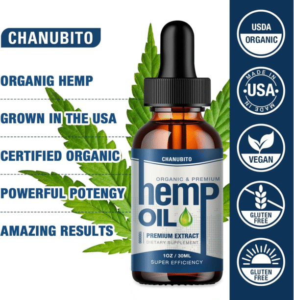 Hemp Oil Organic High Potency