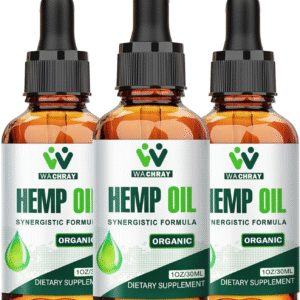 (3 Pack) Hemp Oil Drops High Potency - Maximum Strength Natural Hemp Seed Oil for Focus Calm