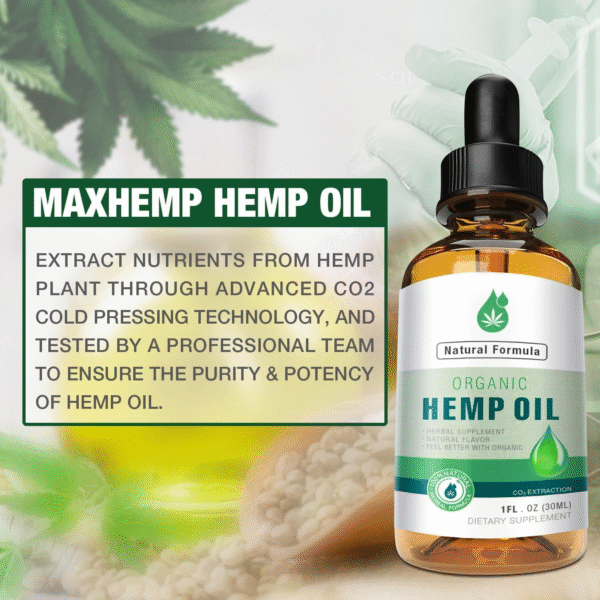 (3-Pack) Hemp Oil Drops High Potency - Natural for Sleep Relaxation - Image 4