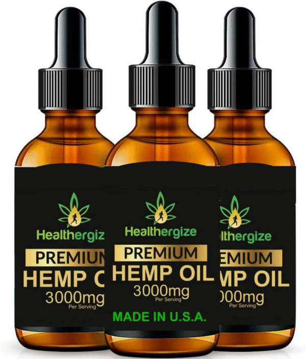 Hemp Oil Premium, Non-GMO, Unrefined with Full Flavor and Natural Benefits