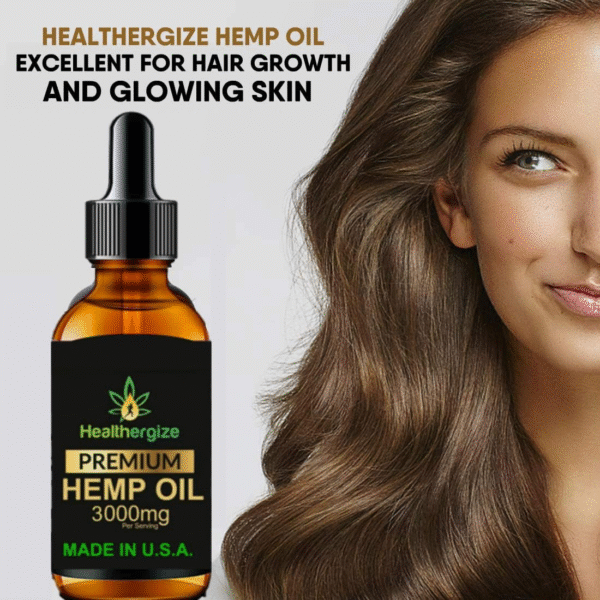 Hemp Oil Premium, Non-GMO, Unrefined with Full Flavor and Natural Benefits - Image 2