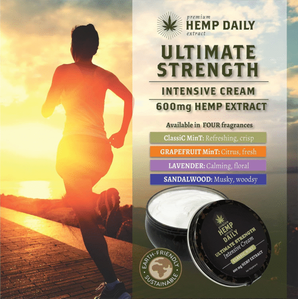Premium Hemp Extract Daily Ultimate Strength Intensive Cream