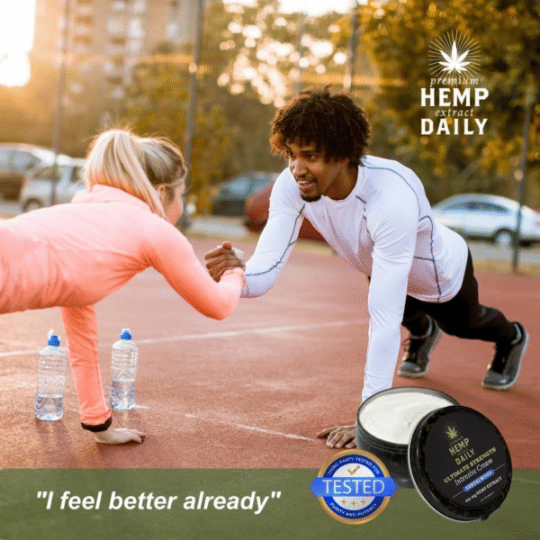 Premium Hemp Extract Daily Ultimate Strength Intensive Cream